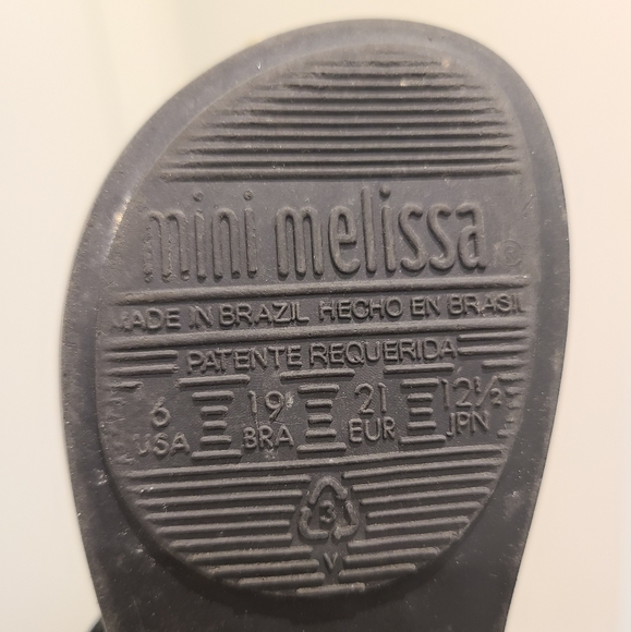 Mini melissa size US 6 toddler - Picture 2 of 5